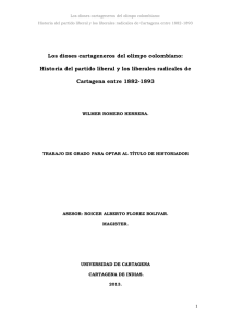 Los dioses cartageneros del olimpo colombiano: Historia del partido