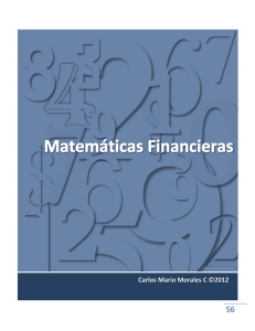 Unidad 2 – Interés Compuesto - Curso Matemáticas Financieras