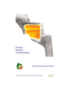 Invertir… Innovar… Transformarse…