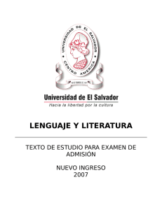 lenguaje y literatura - Administración Académica
