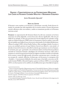Rasgos y Características de un Postbestiario Mexicano - P3-USAL