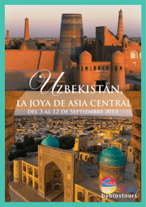 uzbekistán - Byblostours