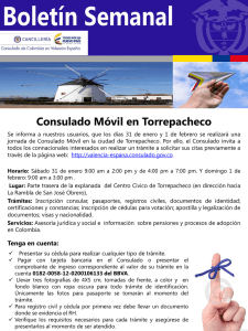 Presentación de PowerPoint - Consulado de Colombia en Valencia