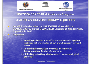 UNESCO/OEA ISARM Américas Program