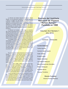 Revista del Instituto Nacional de Higiene “Rafael Rangel” Fundada