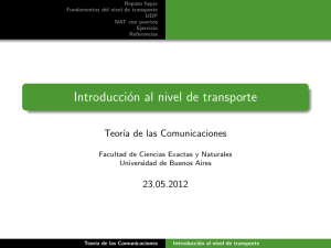 Nivel de Transporte - Universidad de Buenos Aires