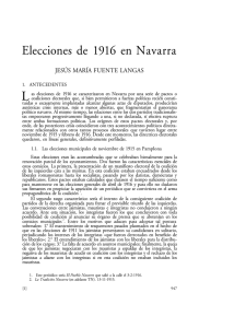 Elecciones de 1916 en Navarra. - Gobierno