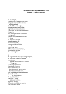 Yo soy Joaquín: Un poema épico, 2000 Rodolfo