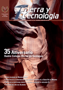 Tierra y Tecnología nº 44 - Ilustre Colegio Oficial de GEOLOGOS