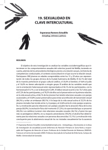 19. Sexualidad en clave intercultural / Sexuality from an intercultural