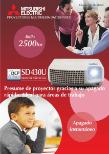 Presume de proyector gracias a su apagado rápido. Ideal para