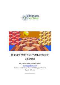 El grupo `Mito` y las Vanguardias en Colombia