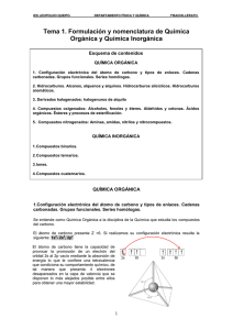 Tema 1_Formulación y nomenclatura de Química Orgánica e
