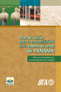 de PANAMÁ de PANAMÁ - Ministerio de Desarrollo Agropecuario
