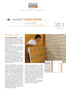 Datenblatt Schlüter ® -KERDI-BOARD (pdf - 1,5 MB) - kerdi