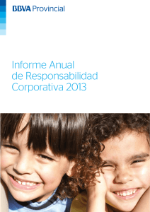 Informe Anual de Responsabilidad Corporativa