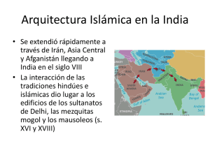 Arquitectura Islámica en la India