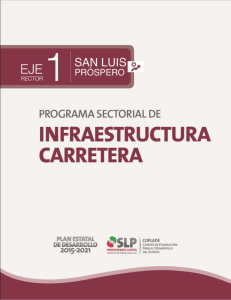 1.6 infraestructura carretera - Gobierno del Estado de San Luis Potosí