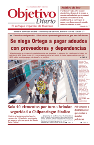 Se niega Ortega a pagar adeudos con proveedores