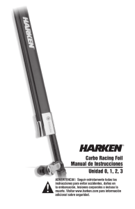 Carbo Racing Foil Manual de Instrucciones Unidad 0, 1, 2, 3