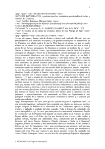 Nifo, Diario estrangero - Universidad Complutense de Madrid