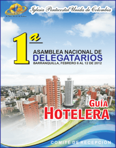 PORTAFOLIO GUIA HOTELERA ASAMBLEA 2012