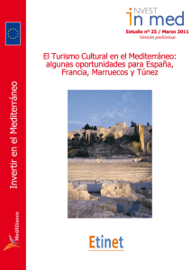 Turismo Cultural en el Mediterráneo