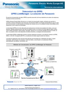E-036_Telecontrol vía GPRS_SP - Panasonic Electric Works Europe