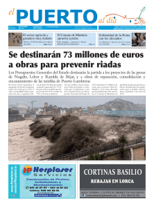 especial inundaciones - Ayuntamiento de Puerto Lumbreras