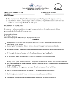 INSTRUCCIONES: 1) Lee detenidamente el siguiente banco de