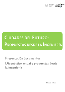 Ciudades del Futuro - Colegio de Ingenieros de Caminos, Canales