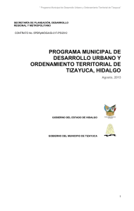 programa municipal de desarrollo urbano y ordenamiento territorial