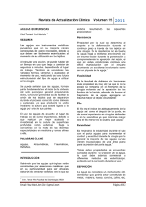 Revista de Actualización Clínica Volumen 15 2011