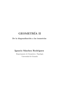 Geometría II - Universidad de Granada