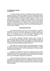 Iniciativa - H. Congreso del Estado de Chihuahua