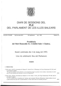 4 de maig de 1993Núm. 74 III legislatura