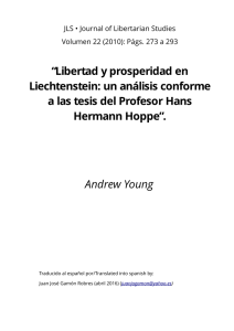 Libertad y prosperidad en Liechtenstein: un análisis