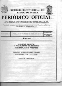 eriodico oficial - Benemérita Universidad Autónoma de Puebla