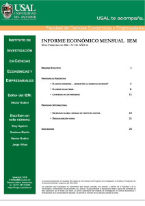 Febrero - Reseña | Facultad de Ciencias Económicas y Empresariales