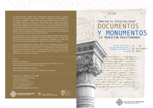 documentos y monumentos - International Council on Archives