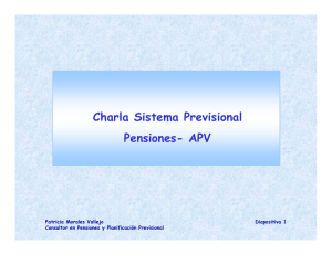 Charla Sistema Previsional Pensiones- APV