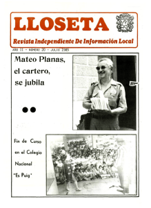 Mateo Planas, el cartero, se jubila