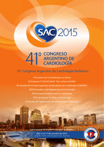 programa científico parte 1 - Sociedad Argentina de Cardiología