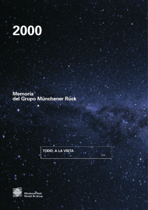 Memoria del Grupo Münchener Rück