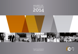 Descargar el Anuario de Actividades de 2014