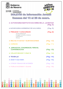 ACTIVIDADES INSTITUTO NAVARRO DE LA JUVENTUD (Pág. 2