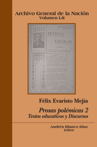 Felix E. Mejía tomo II.pmd - Archivo General de la Nación