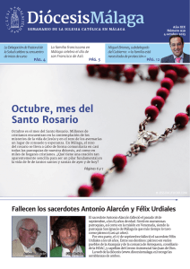 Octubre, mes del Santo Rosario