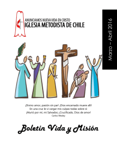 Boletín Vida y Misión - Iglesia Metodista de Chile