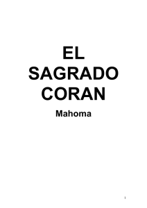 EL SAGRADO CORAN - Biblioteca Digital